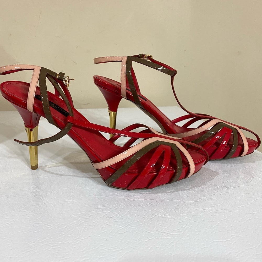 Louis Vuitton Sandals Sz 36.5